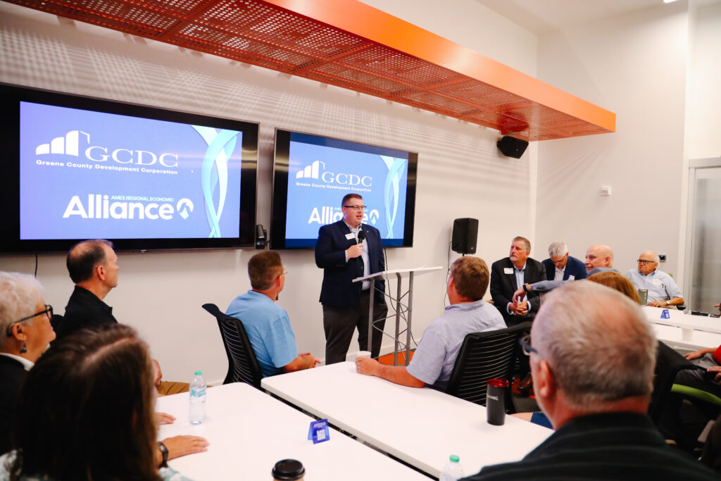 greg speaking at alliance and gcdc event