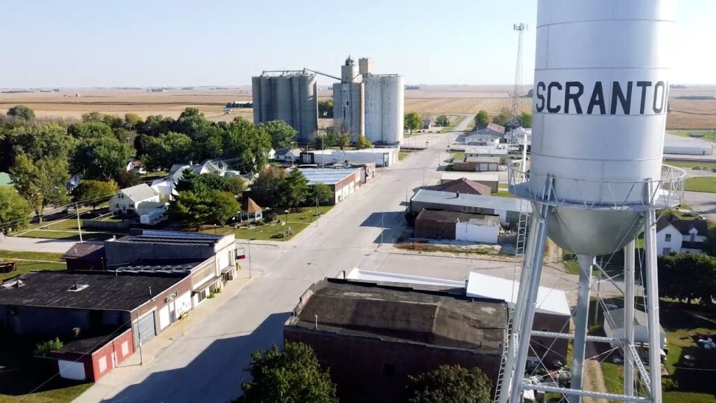 scranton iowa water tower